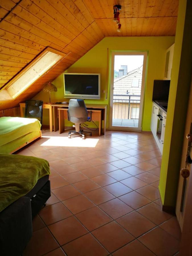 Wunderschoene Aussicht Garantiert Trechtingshausen Exteriör bild