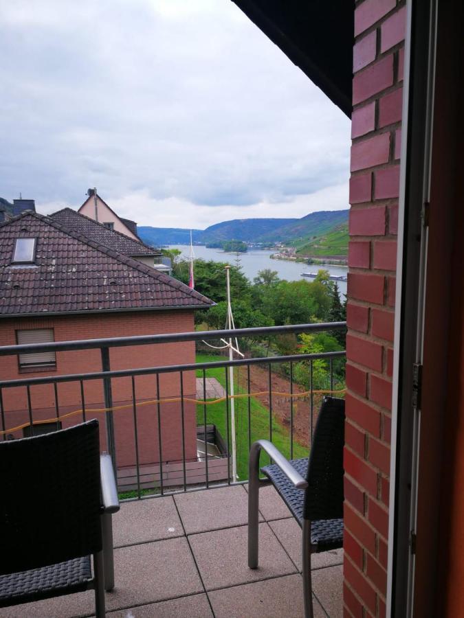 Wunderschoene Aussicht Garantiert Trechtingshausen Exteriör bild