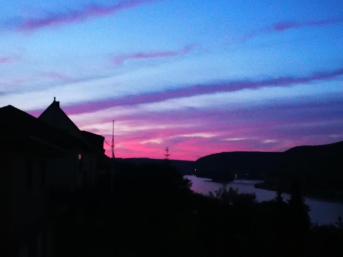 Wunderschoene Aussicht Garantiert Trechtingshausen Exteriör bild
